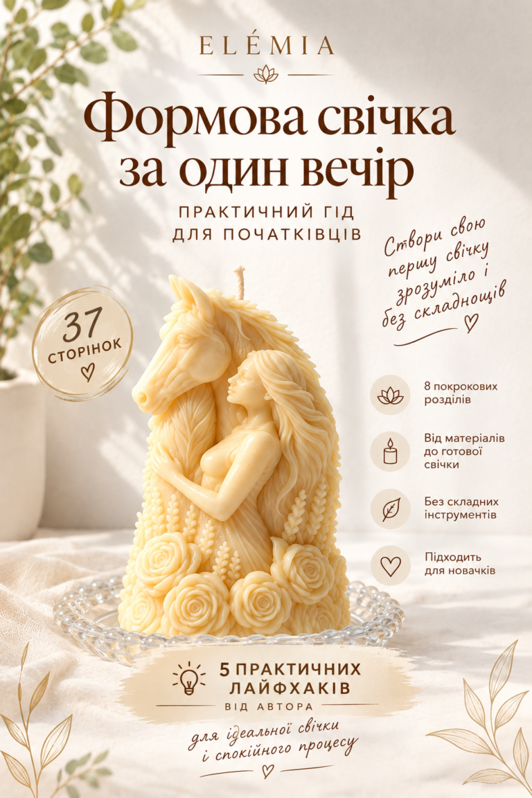 Практичний гід Формова свічка заодин вечір